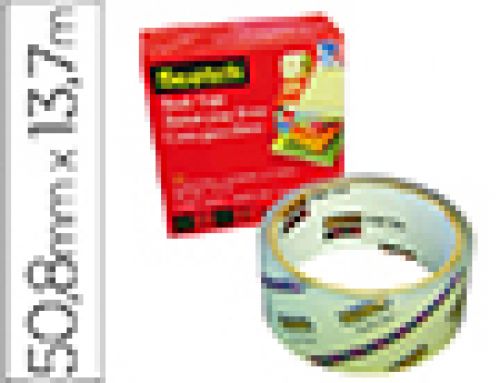 Fita adesiva scotch 845 book tape 50,8mm x 13,7 mt , Scotch , 54674 , 0021200073830